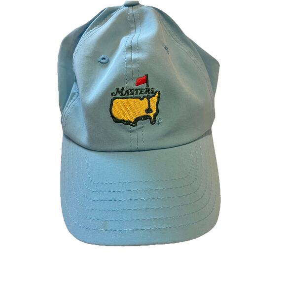 MASTERS Tournament American Needle Pool Blue Adjustable Hat - Picture 1 of 8